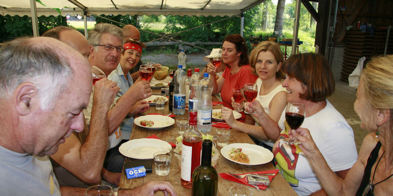 Steinbildhauen open air